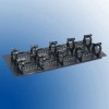 Patch Panel 48 ports RJ45, 2U with cable management