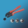 Professional ratcheting crimping tool AWG for terminals 2x0,5-6 sq.mm