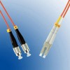 Patch cord fibra optica multimode duplex, LC-FC, 1metru 